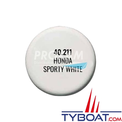 TK Line - Peinture Aérosol 400 ml - Honda Blanc Sportif