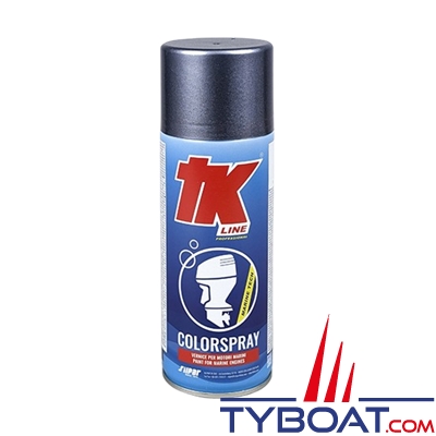 TK Line - Peinture Aérosol 400 ml - Johnson Silver Métalisé 2000