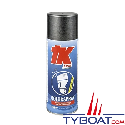 TK Line - Peinture Aérosol 400 ml - Lombardini gris Métalisé