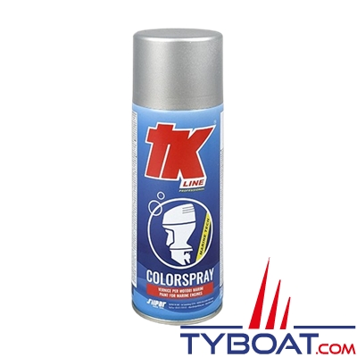 TK Line - Peinture Aérosol 400 ml - Mercury Verado Silver