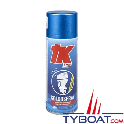 TK Line - Peinture Aérosol 400 ml - Nanni Bleu Métalisé