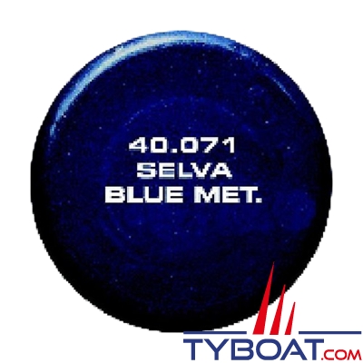 TK Line - Peinture Aérosol 400 ml - Selva Bleu Métalisé