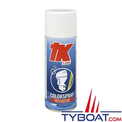 TK Line - Peinture Aérosol 400 ml - Suzuki Blanc Super froid