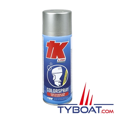 TK Line - Peinture Aérosol 400 ml - Suzuki Gris Métalisé