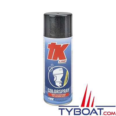 TK Line - Peinture Aérosol 400 ml - Suzuki Noir Métalisé