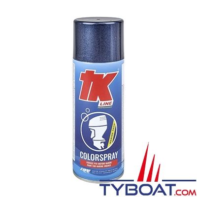 TK Line - Peinture Aérosol 400 ml - Tohatsu Bleu Cobalt