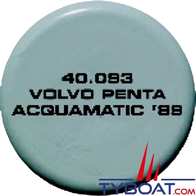 TK Line - Peinture Aérosol 400 ml - Volvo Penta Aquamatic 89 et après