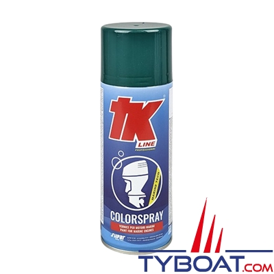 TK Line - Peinture Aérosol 400 ml - Volvo Penta Vert