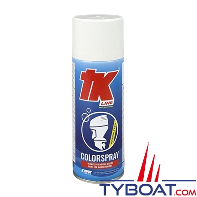 TK Line - Peinture Aérosol 400 ml - Yamaha Blanc Perle