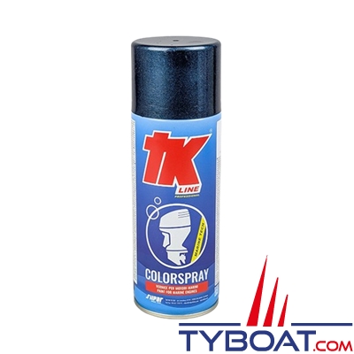 TK Line - Peinture Aérosol 400 ml - Yamaha Bleu Ocean 