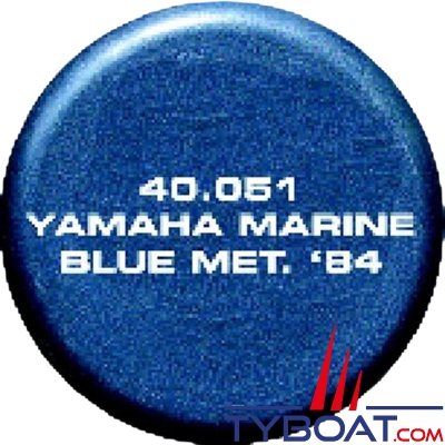 TK Line - Peinture Aérosol 400 ml - Yamaha Marine Bleu métalisé