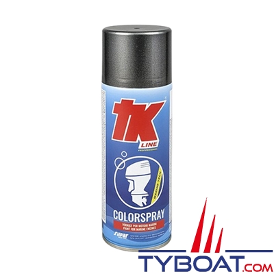 TK Line - Peinture Aérosol 400 ml - Yanmar Gris Métalisé