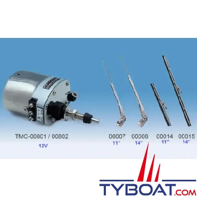 TMC - Bras d'essuie-glace - ajustable 195-330mm
