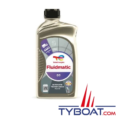 Total Energies - Huile hydraulique fluide D3 Fluidmatic - Dexron III - 1L