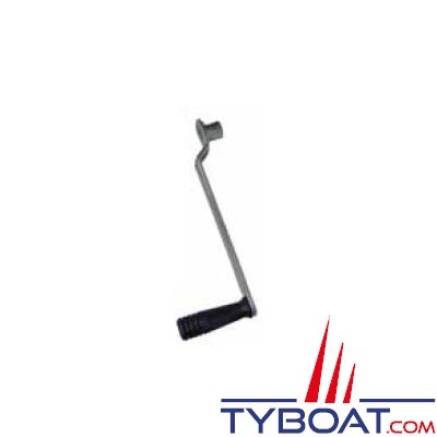 Manivelle Treuil Goliath 250 Mm Avec Poussoir à Ressort – Manivelle Longue Robuste Pour Treuil Goliath