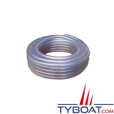 Tuyau souple armé spiralé Kent Marine transparent Ø12mm - 30 mètres