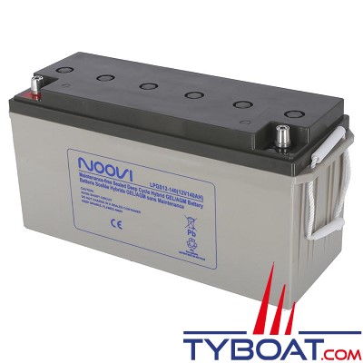 Noovi - Batterie Hybrid Gel/AGM - 12 volts 140 Ampères