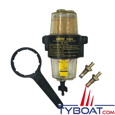 Préfiltre à essence séparateur d'eau - complet - type Honda, Suzuki - 115L/h