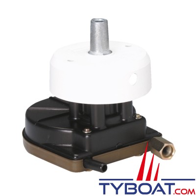 Ultraflex - Boîtier de direction mécanique T67W - cache blanc pour moteur hors-bord jusqu'à 55CV