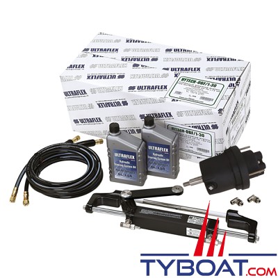 Ultraflex - Kit direction hydraulique HYTECH-OBF pour moteur Hors-bord jusqu'à 175 CV