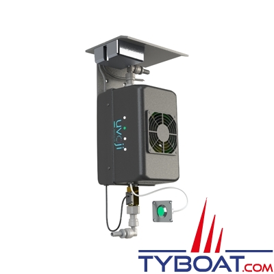 Uvoji - Système de purification de l'eau par LED UV-C Oji Nautic 02 - 12-24V - De 0 à 16L/min