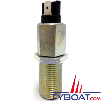 VDO - 340-804-007-011G - Capteur de vitesse - inductif - Filetage 18x150 - Longueur 35mm - Cosse Fast-on 6.3 mm  