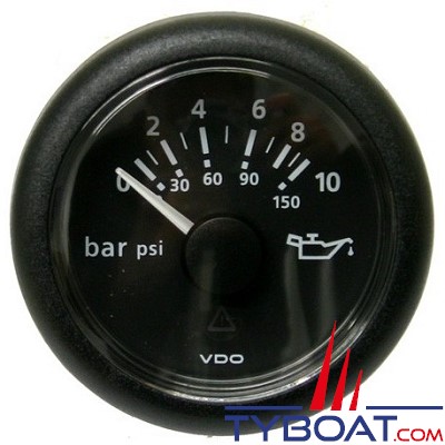 VDO - A2C59514111 - indicateur de pression d'huile 12/24V  10 bars 