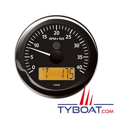 3 6 et 8 cylindres 4 Temps 0-10000 Tours/Min affichag numérique et LEDs 52 mm Marque Française VEGA Manomètre Compte-Tours 2 4 
