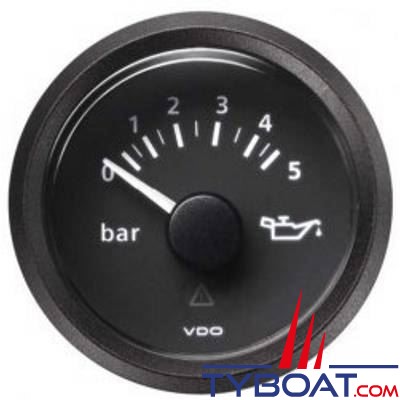 Vdo - Indicateur de pression d'huile A2C59514149 - 2 bars - 28 psi - 12/24V  