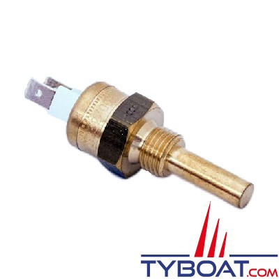 VDO X10-232-001-006 - Capteur de température - 6-24V - isolé - Alerte 96° - Filetage 1/2x14 - 100W