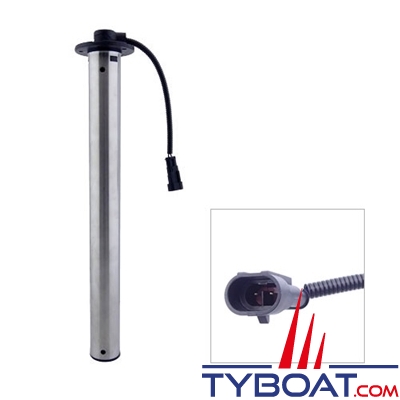 Veratron - Jauge tubulaire carburant - A2C1750120001 - Ø 54mm - 90/4 Ohms - Isolée - 220 mm 