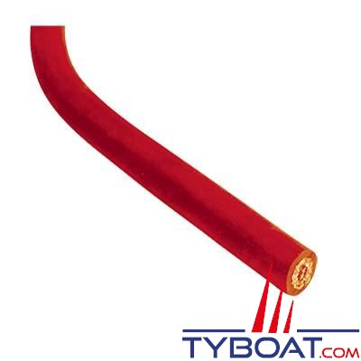 VETUS - Câble de batterie 120 mm² néoprène rouge (prix par mètre)