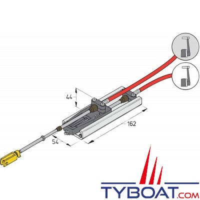 VETUS - Différentiel pour inverseur - DUAL STATION UNIT TYPE DS