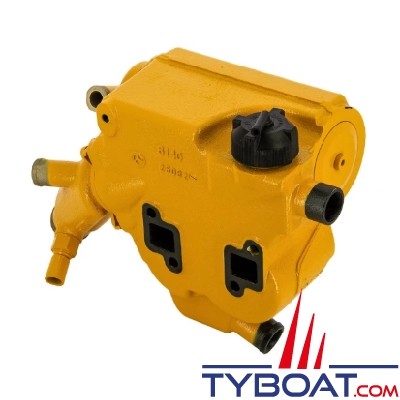 Vetus - Échangeur complet (avec faisceau de tubes) pour M2.02/M2.04/M2.06/M2.C5/M2.D5/M2.13/M2.18