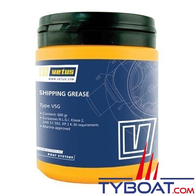 Vetus - Graisse Marine Vetus au lithium NLG Classe 2 DIN51502 KP-2K-30 600 gr