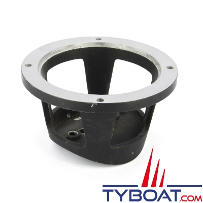 Vetus - Intermediate flange BOW55, alu black RAL9005