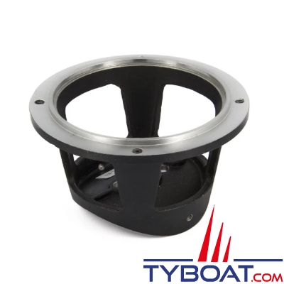 Vetus - Intermediate flange BOW55 IP, alu black RAL9005