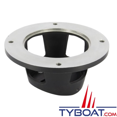 Vetus - Intermediate flange BOW75+95, alu black RAL9005