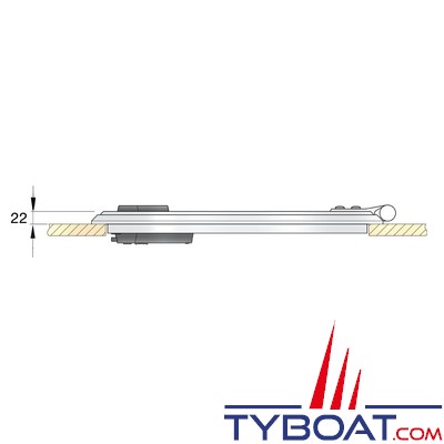 VETUS - Panneau de pont Planus 471 x 471 mm