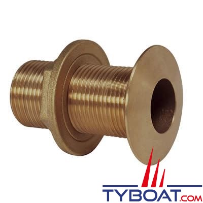 VETUS - Passe-coque bronze avec chanfrein