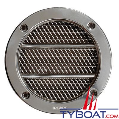 VETUS - Prise d'aspiration rond type 110 grille en inox encadrement synthétique