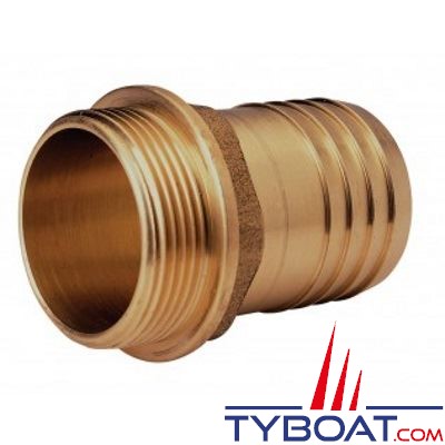 Vetus - Raccord annelé bronze G1 1/2