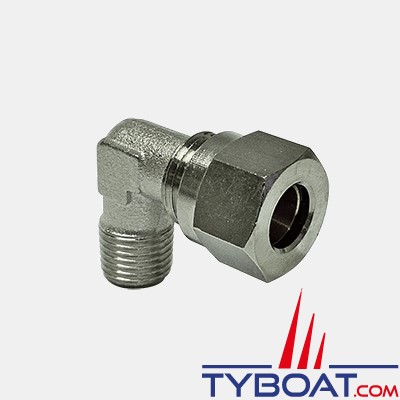 Vetus - Raccord coudé mâle pour tube Ø 10 mm 
