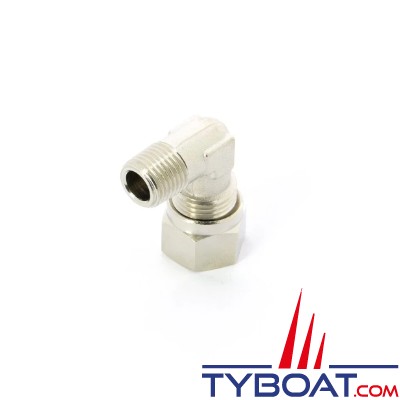 Vetus - Raccord coudé mâle pour tube Ø 10 mm 