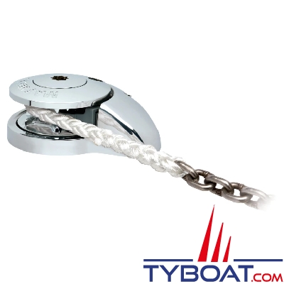 Vetus - RC8-8, 12V CW, 1000W 165TDC chaine 8mm, DIN 766, cordage 14mm