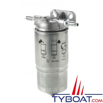 VETUS - Séparateur d'eau/filtre essence ou gazole - 180 l/h - WS180