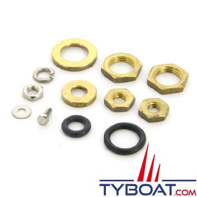 Vetus - Set mounting material for shaft, HDM wipermotor