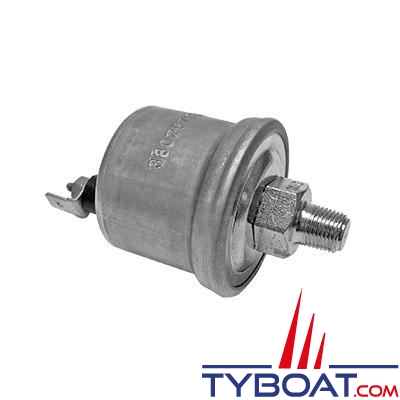 Vetus - Sonde de pression d'huile (0-8 kg/cm2) - monopolaire - M10x1K - 12/24 Volts
