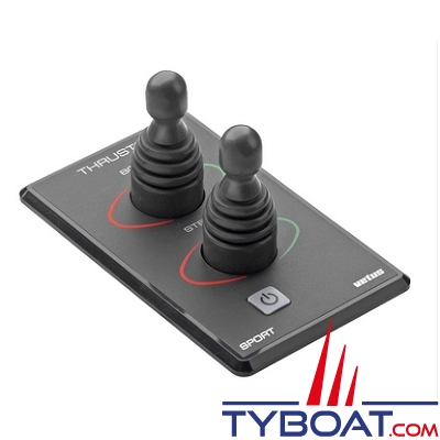 Vetus - Tableau pour propulseur d'étrave avec deux commutateurs joystick 