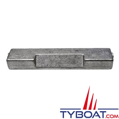 Anode barreau 0,90kg pour OMC pour 60 à 175 cv - aluminium hydral 2